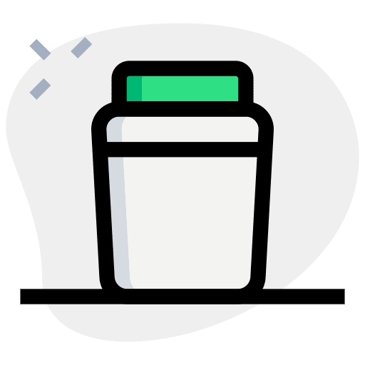 Container strawberry jar jam icon