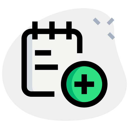 Add time and date organization date icon