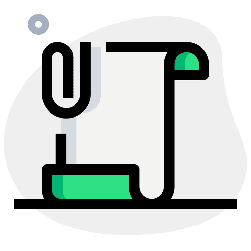 Attachment attachment pencil document icon