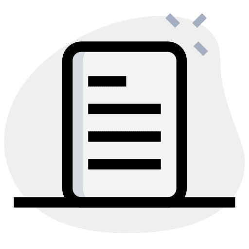 Paper date time and date professions and jobs icon