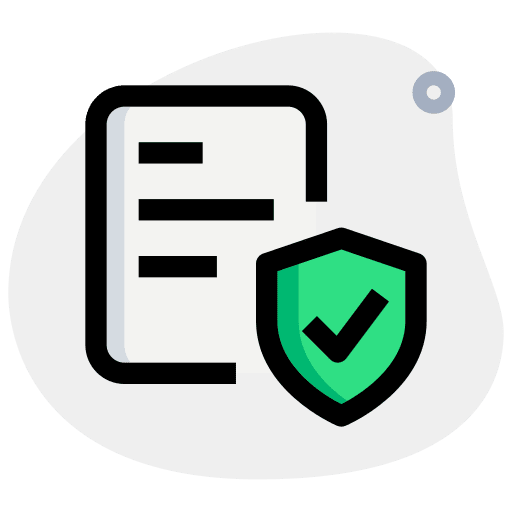 Secure binder time and date date icon