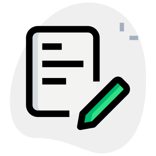 Edit date professions and jobs schedule icon