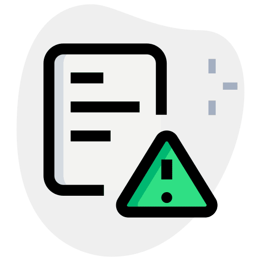 Error schedule time and date design icon