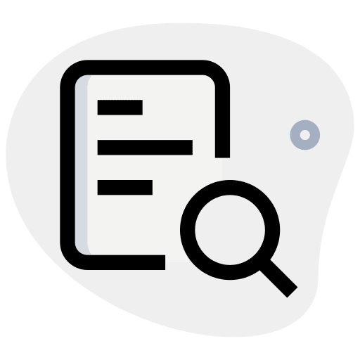 Search design time and date binder icon