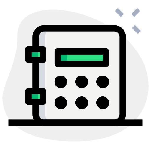 Deposit safe deposit business and finance safety box icon