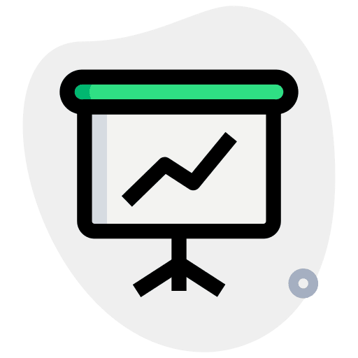 Presentation conference projector electronics icon