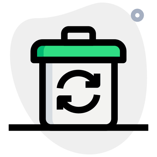 Recycle professions and jobs ecology and environment recycle icon