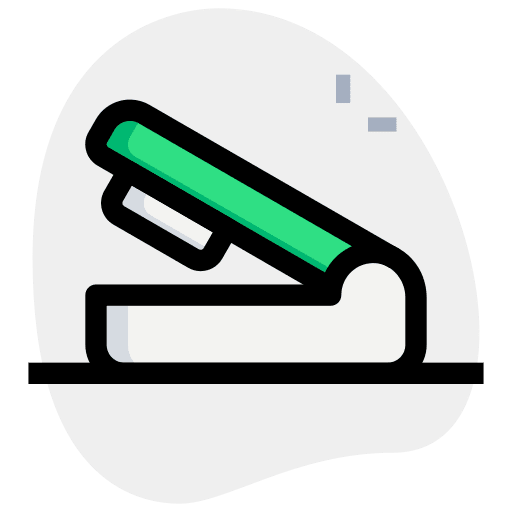 Stapler professions and jobs files and folders school icon