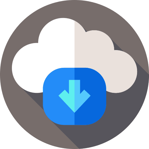 Download cloud education multimedia icon