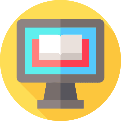 Ebook education device educational icons icon Ebook education device educational icons icon