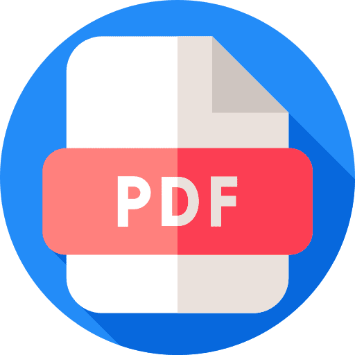 Pdf education file pdf file icon