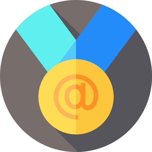 Medal winner award special icon Medal winner award special icon