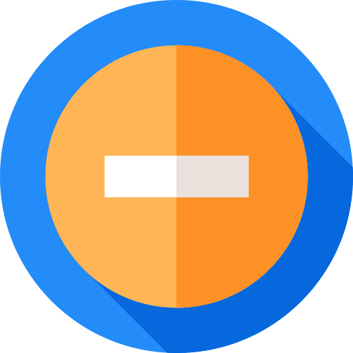 Minus symbol less minus icon Minus symbol less minus icon