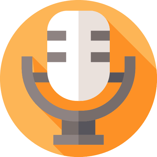 Microphone sound voice recording radio icon Microphone sound voice recording radio icon