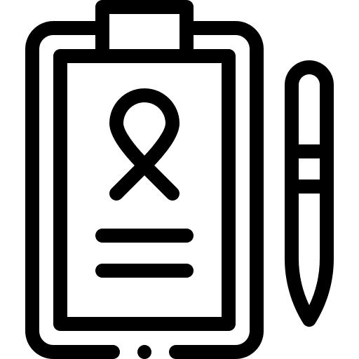 Aid document pen awareness icon Aid document pen awareness icon