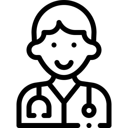 Doctor job profession clinic icon Doctor job profession clinic icon