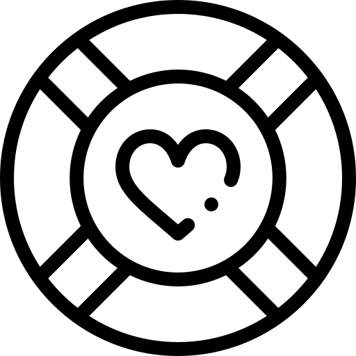 Lifebuoy love float holidays icon Lifebuoy love float holidays icon