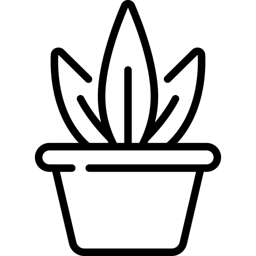 Plant pot gardening pot plant pot icon