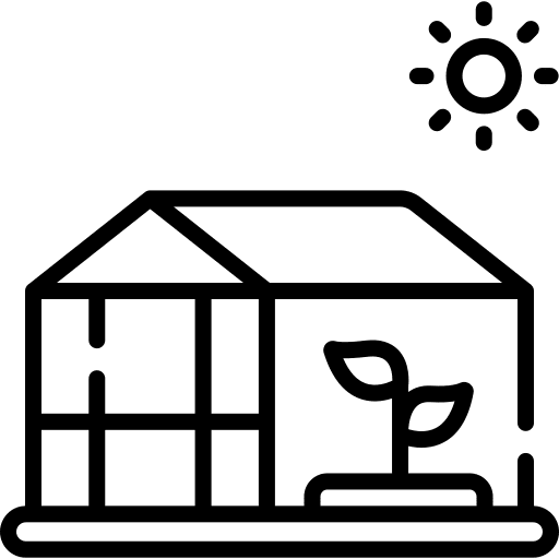 Greenhouse agriculture greenhouse sun icon Greenhouse agriculture greenhouse sun icon