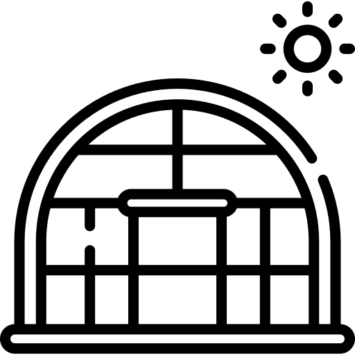 Greenhouse greenhouse building smart farm icon Greenhouse greenhouse building smart farm icon