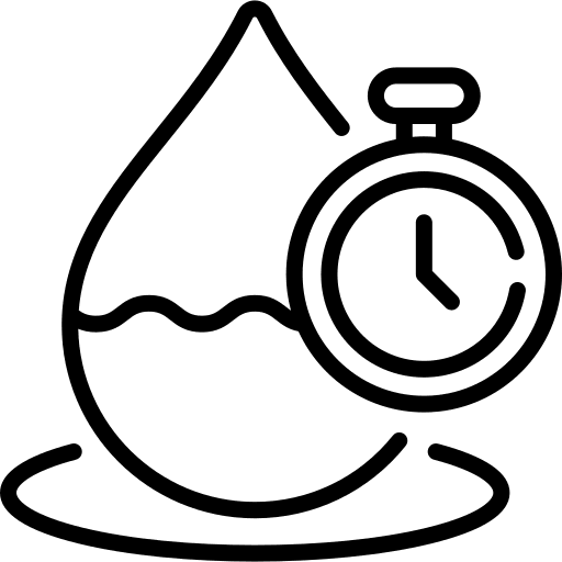 Timer nature timer raindrop icon Timer nature timer raindrop icon