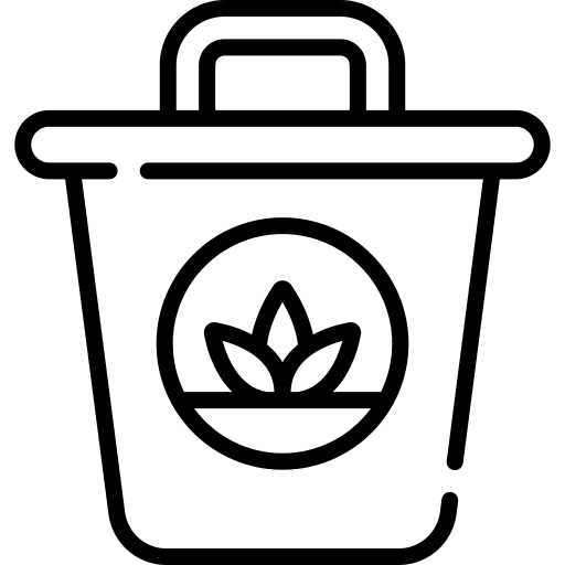 Trash recycle bin organic ecology and environment icon Trash recycle bin organic ecology and environment icon