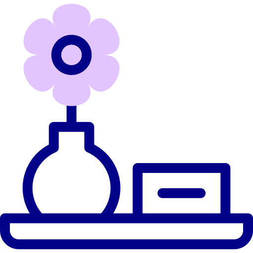 Flower flowers interior vase icon