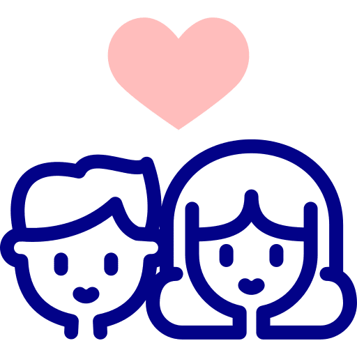 Couple wife love marriage icon