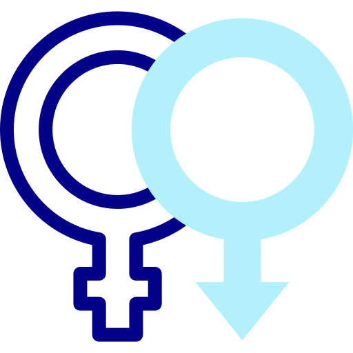 Man man woman masculine icon