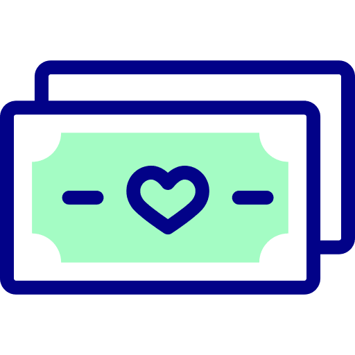 Money currency cash notes icon