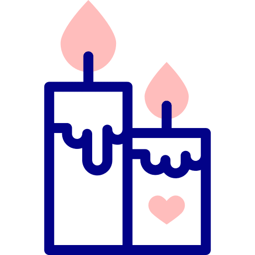 Candles miscellaneous fire candles icon