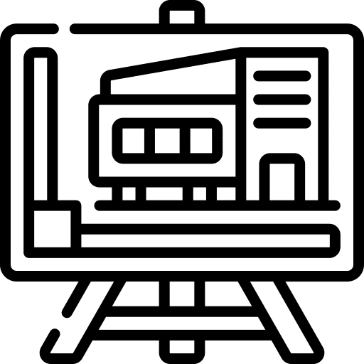 House plan architecture and city house architect icon House plan architecture and city house architect icon