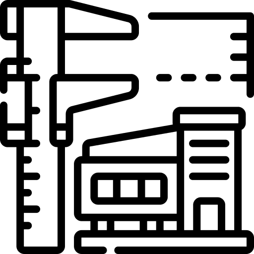 Measurement house measurement architecture icon Measurement house measurement architecture icon