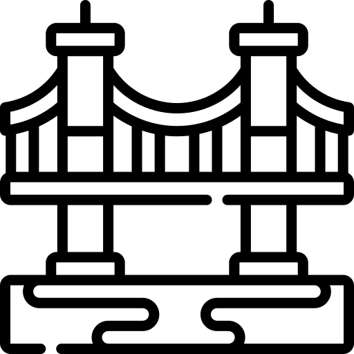 Bridge landmark bridge golden gate bridge icon Bridge landmark bridge golden gate bridge icon