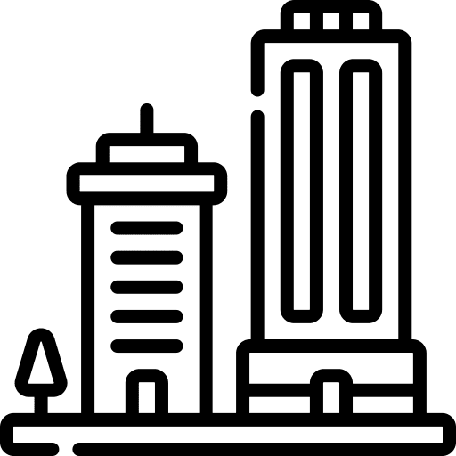 Building skyscraper offices building icon Building skyscraper offices building icon