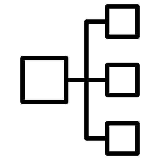 Share connector load balancer organization icon