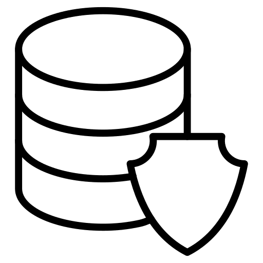 Database security protection database security security icon