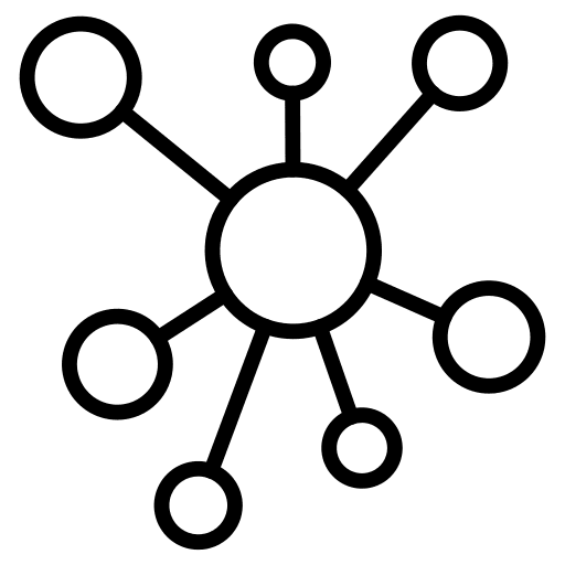 Share share networking social network icon