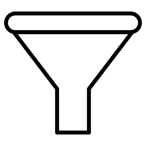 Filter filter business and finance filtering icon