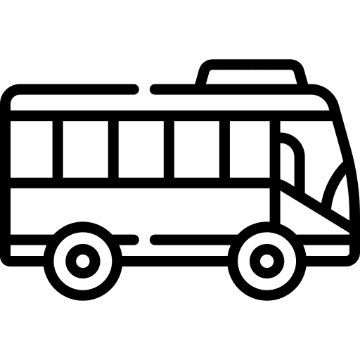 Bus bus transportation vehicle icon