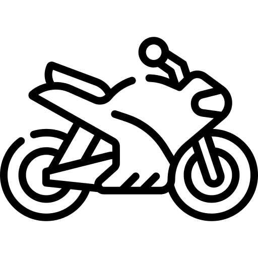 Motorbike motor sports motorcycle motorbike icon