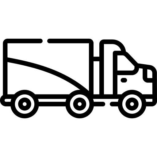 Trailer car deliver automobile icon