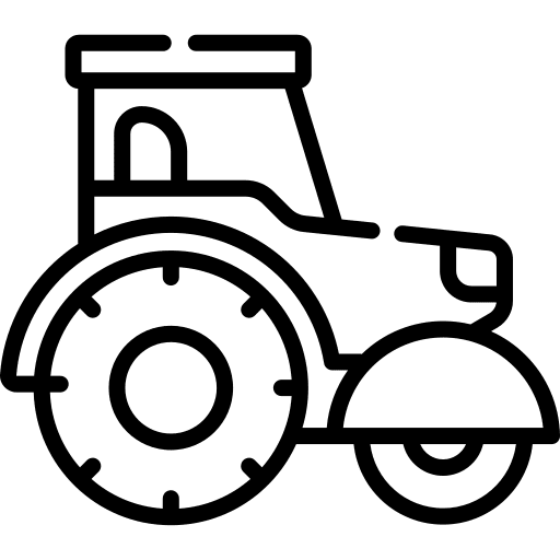 Tractor agriculture tractor farming and gardening icon Tractor agriculture tractor farming and gardening icon