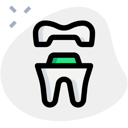 Dental crown dental healthcare and medical medical icon