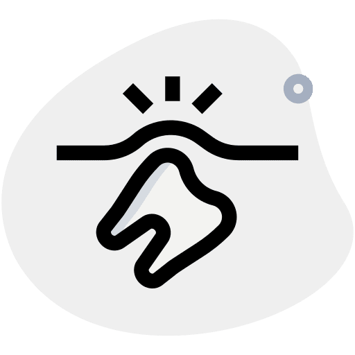 Submerge removal healthcare and medical submerge icon