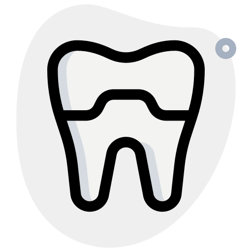 Cap dental care tooth dental icon