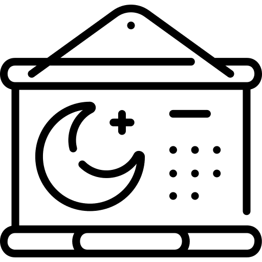 Islamic cultures star ramadan icon