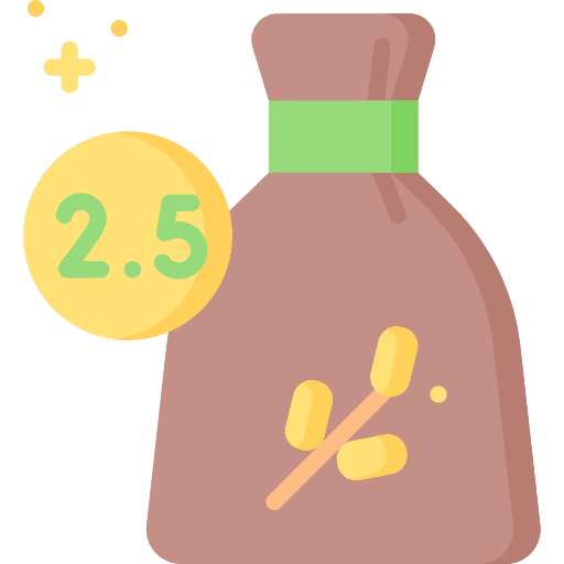 Alms islam alms charity icon