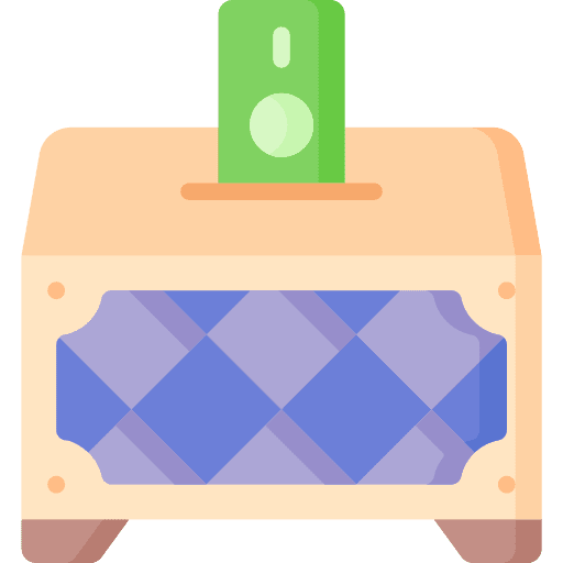 Infaq religion giving money icon