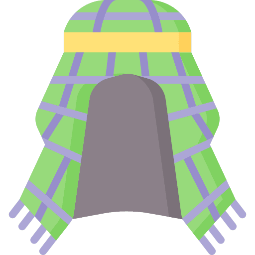 Scarf head people religion icon